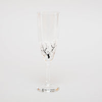 Marumo Takagi Cold-sensing Cherry Blossom Champagne Glass Set